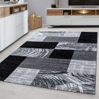 Designerteppich modern Kurzflorteppich gemustert Flachflor