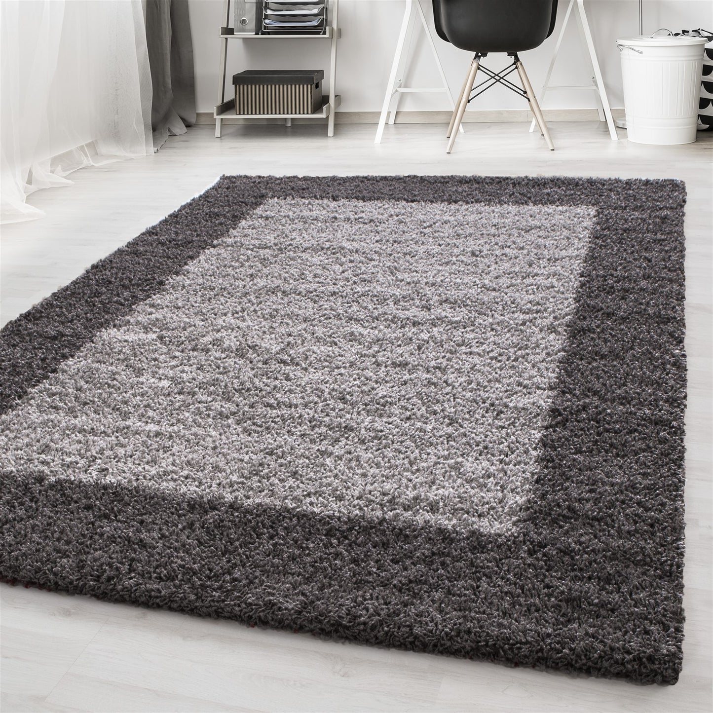 Hochflor Shaggy Zottelteppich Wohnzimmer Schlafzimmer